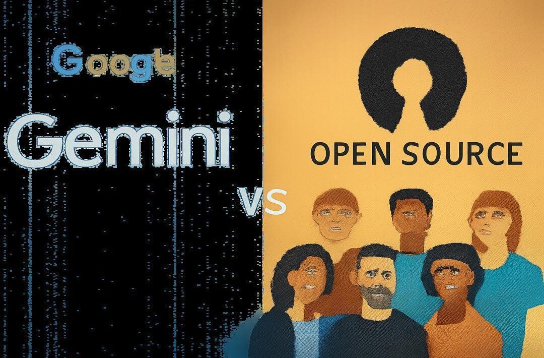 IA Open Source cresce enquanto Google aposta tudo no Gemini: quem vencerá a próxima guerra da inteligência artificial?