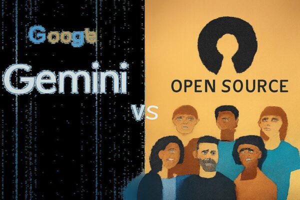 IA Open Source cresce enquanto Google aposta tudo no Gemini: quem vencerá a próxima guerra da inteligência artificial?