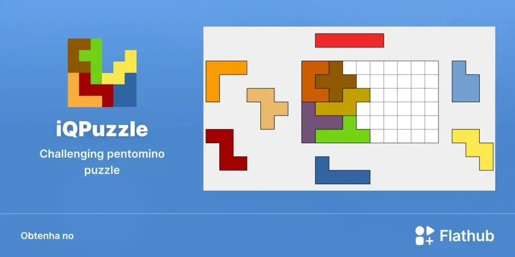 iQPuzzle chega ao Linux com desafio viciante de pentominós