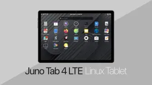 Juno Tab 4 LTE: potência Intel N300 em um tablet Linux raro de 10,5 polegadas