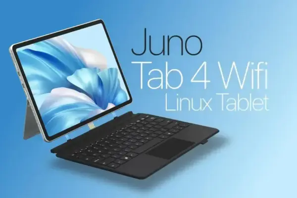Juno Tab 4 WiFi: tablet Linux premium com Intel Core Ultra e 13” 2K