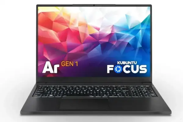 Kubuntu Focus Ar GEN 1: Laptop Linux com Intel Panther Lake e gráfico Arc B390