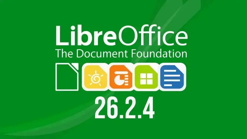 LibreOffice 26.2.4 lançado com mais de 40 correções e melhorias diversas