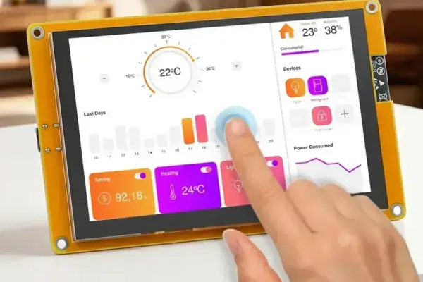 Nova tela touchscreen de 5 polegadas funciona como central inteligente acessível