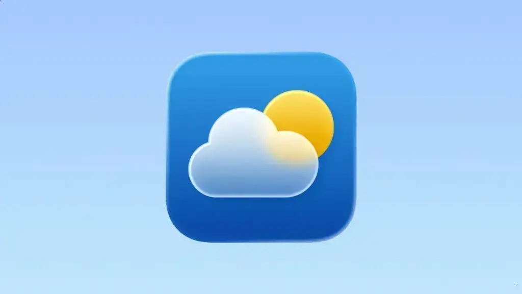 Novidades do app Weather no iOS 27: mais clareza e widgets maiores