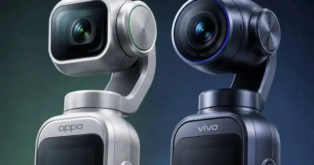 OPPO e Vivo preparam câmeras pocket com sensor Sony de 200MP para enfrentar DJI