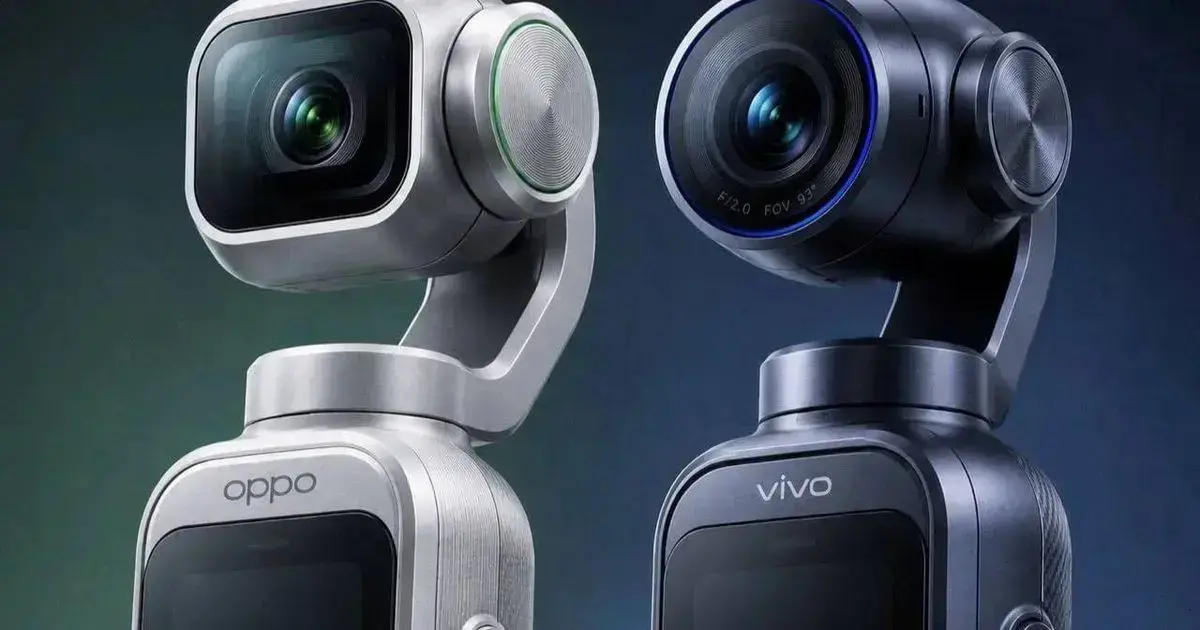 OPPO e Vivo preparam câmeras pocket com sensor Sony de 200MP para enfrentar DJI