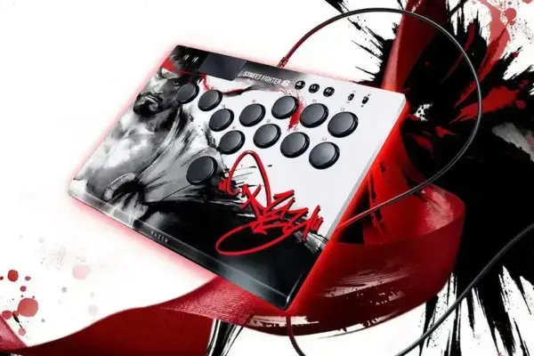 Razer lança edição especial do controlador arcade Kitsune com tema Street Fighter