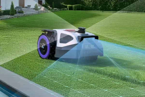 Robôs de jardinagem HoloSense: navegação precisa com tecnologia tripla