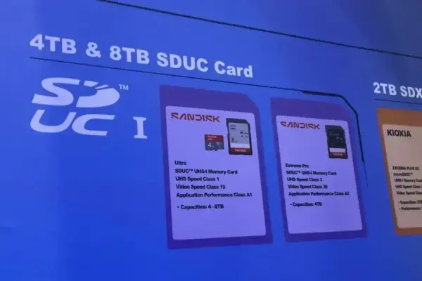 SanDisk anuncia chegada próxima dos revolucionários cartões SD de 8TB