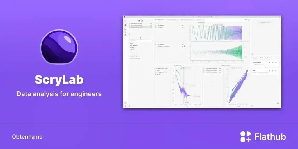 ScryLab chega ao Linux no Flathub para análise de sinais