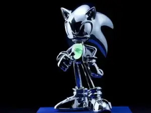 Sega celebra 35 anos com estátua de DNA do Sonic em tamanho real