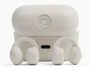 Sennheiser Accentum Clip: Earbuds abertos com áudio Hi-Res e design inovador