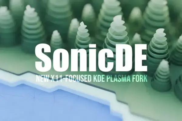SonicDE: Desktop KDE dedicado a usuários que ainda utilizam X11