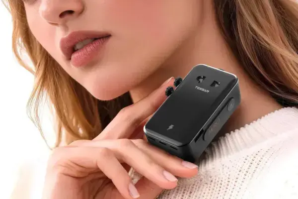 Tessan Aero 70: Adaptador de viagem fino com display inteligente já em pré-lançamento