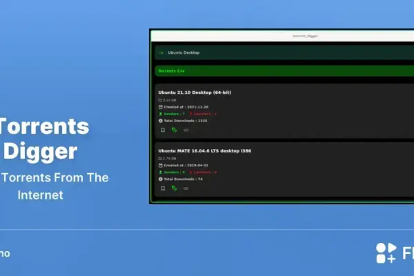 Torrents Digger chega ao Linux via Flathub e facilita buscas torrent
