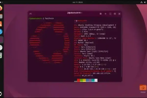 Ubuntu 26.10 ganha daily ISO para AMD e Intel após correção