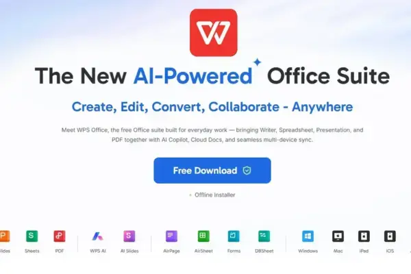 WPS Office 2026: alternativa acessível e eficiente ao Microsoft 365