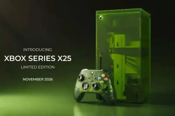 Xbox Series X25: Edição Limitada em Verde Translúcido celebra 25 anos