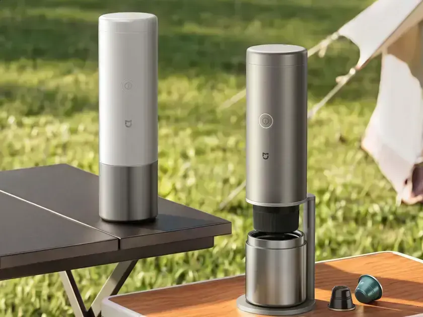Xiaomi lança cafeteira portátil com bateria e pressão de 20 bar para café rápido