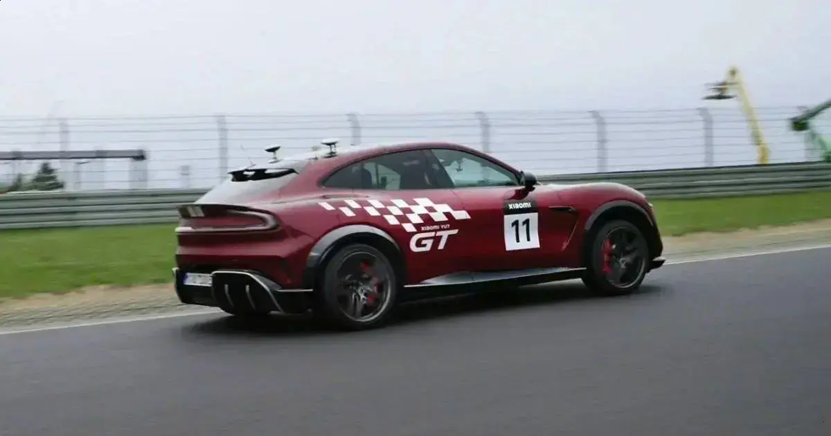 Xiaomi YU7 GT faz primeira volta autônoma oficial no Nürburgring em 10min29s 1 Xiaomi YU7 GT faz primeira volta autônoma oficial no Nürburgring em 10min29s