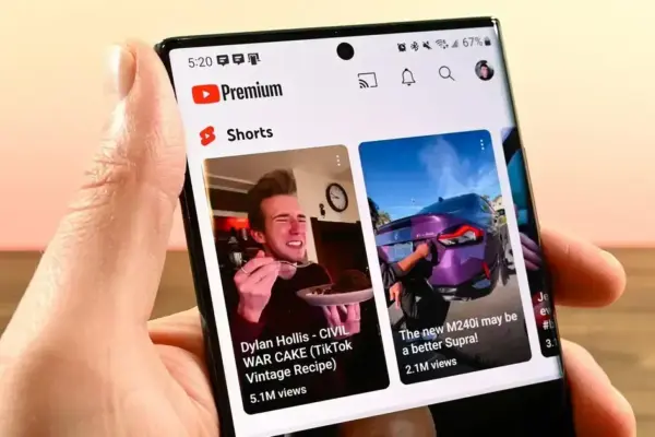 YouTube Shorts testa substituição do botão 'Curtir' por coração e esconde 'Não Curti'
