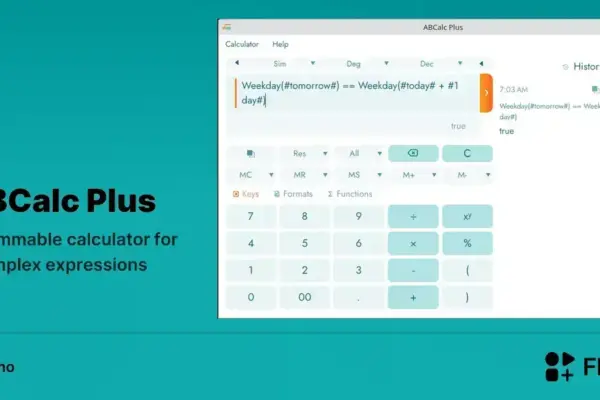 ABCalc Plus chega ao Linux com cálculo avançado e histórico persistente
