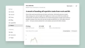 Anthropic lança Reflect: novo recurso para monitorar seu uso do Claude