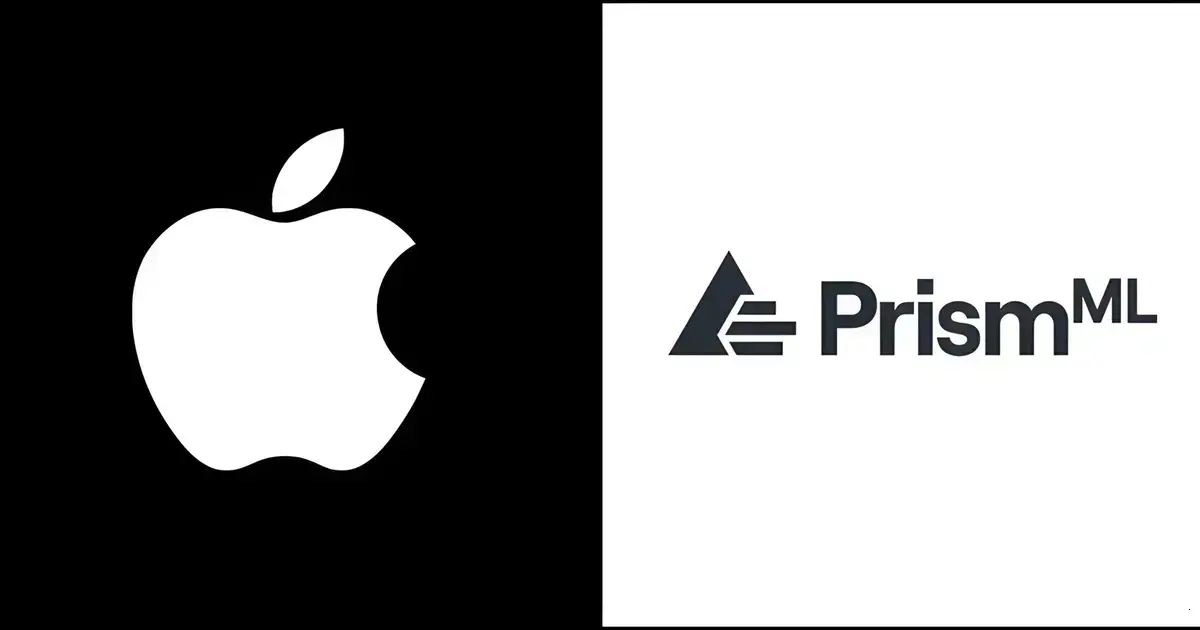 Apple descarta aquisição da PrismML após vazamento na mídia e mantém foco interno em IA
