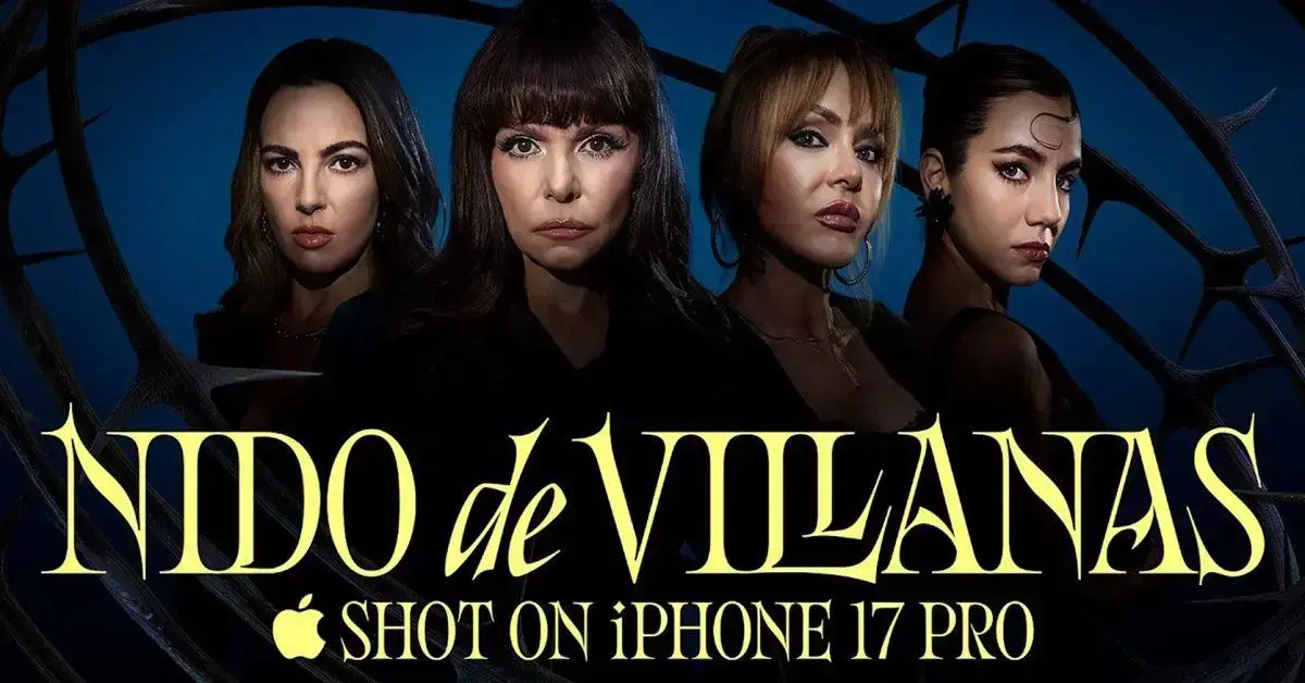 Apple divulga 'Nido de Villanas', microdrama mexicano filmado no iPhone 17 Pro