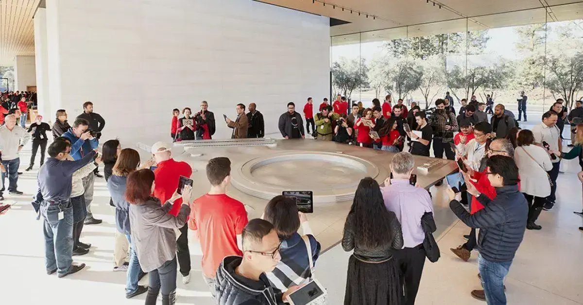 Apple Park Visitor Center fecha parte para melhorias na loja em Cupertino 1 Apple Park Visitor Center fecha parte para melhorias na loja em Cupertino