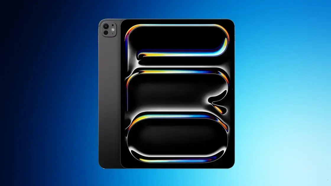 Apple prepara novos iPad Pro 11'' e 13'' para lançamento na primavera de 2027