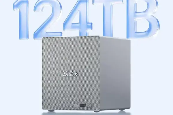 Beelink lança NAS Wildcat Lake com suporte a 124TB a preço acessível