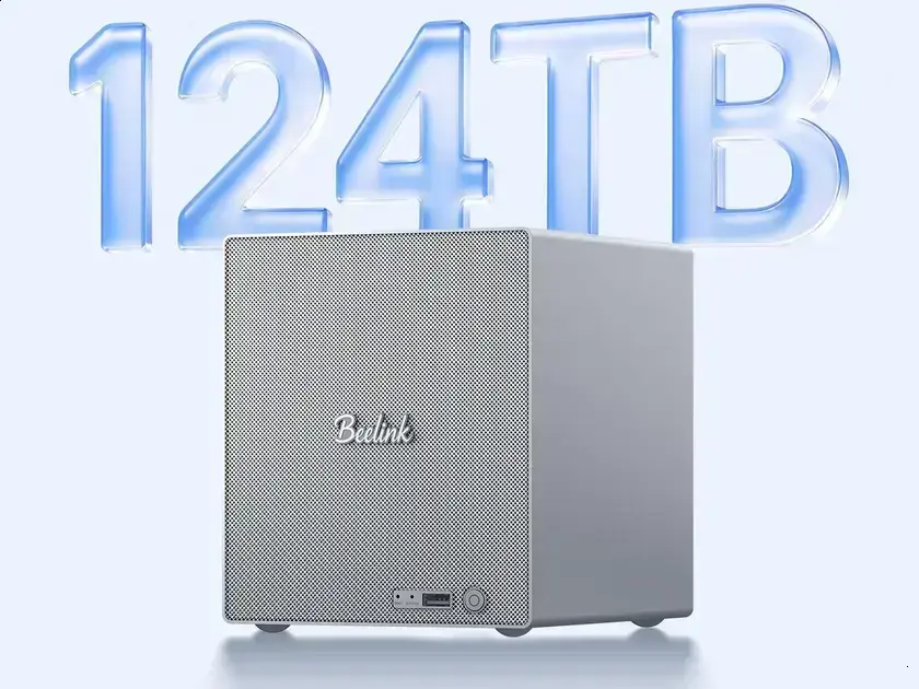 Beelink lança NAS Wildcat Lake com suporte a 124TB a preço acessível 1 Beelink lança NAS Wildcat Lake com suporte a 124TB a preço acessível