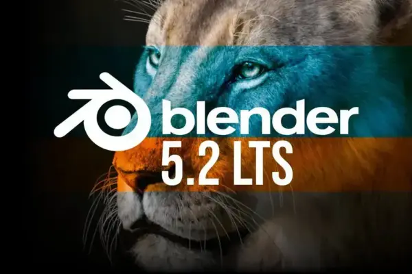 Blender 5.2 LTS traz física por nós e bibliotecas de assets online