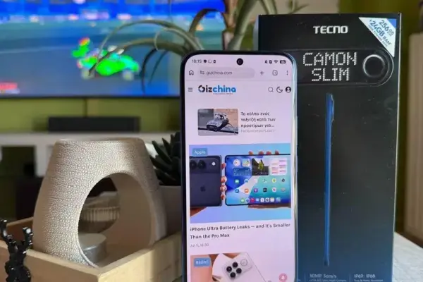 Camon Slim: design ultra fino e bateria robusta que surpreendem no mercado