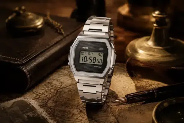 Casio A1000SP-7: novo relógio clássico com design totalmente em metal chega ao mercado global