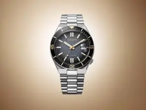 Citizen lança relógio automático Tsuyosa Shore com design vintage e edição limitada