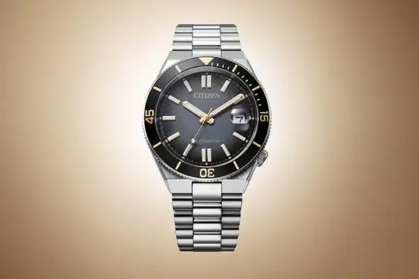 Citizen lança relógio automático Tsuyosa Shore com design vintage e edição limitada