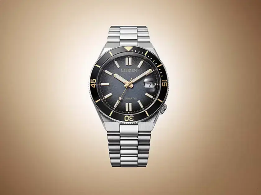 Citizen lança relógio automático Tsuyosa Shore com design vintage e edição limitada 1 Citizen lança relógio automático Tsuyosa Shore com design vintage e edição limitada