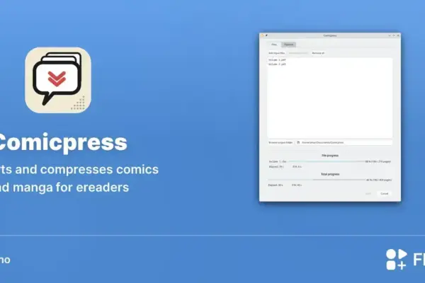 Comicpress chega ao Linux para compactar HQs e mangás com qualidade
