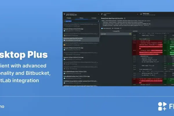 Desktop Plus chega ao Linux com integração Git e recursos avançados