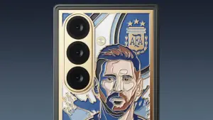 Edição Lionel Messi do Galaxy Z Fold 8 Ultra chega a US$ 13 mil, com luxo e exclusividade