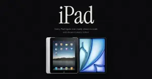 Explore a linha do tempo interativa com todos os iPads lançados desde 2010