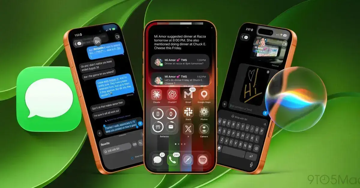 Explore as melhores novidades do app Mensagens no iOS 27 com SiriAI e mais