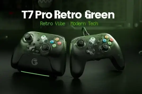 GameSir lança dois novos controles inspirados no Xbox original em verde retrô