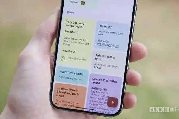 Google Keep passa por mudanças na interface com botão maior e novo menu