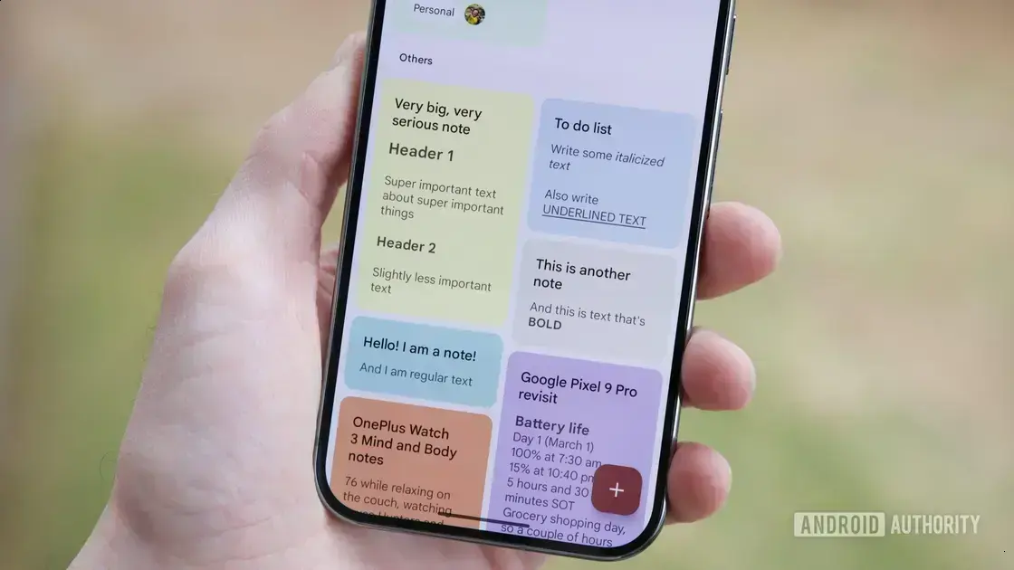 Google Keep passa por mudanças na interface com botão maior e novo menu 1 Google Keep passa por mudanças na interface com botão maior e novo menu