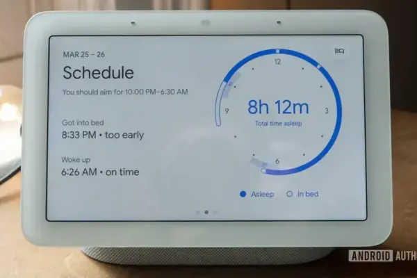 Google prepara Nest Hub para migrar dados de sono do Fit para o Health