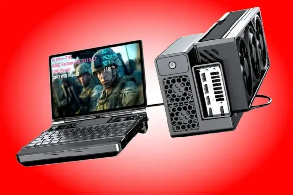 GPD Win Max 3 detalhado: bateria removível, SSD duplo e AMD Strix Halo